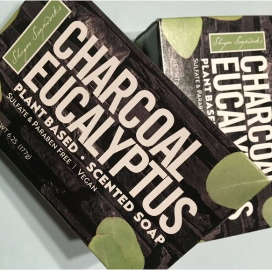 Charcoal Eucalyptus Vegan Soap Etsy