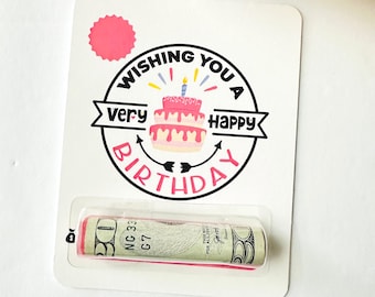 Birthday Cash Money Envelopes Card Holder, Graduation Gifts and Party Favor