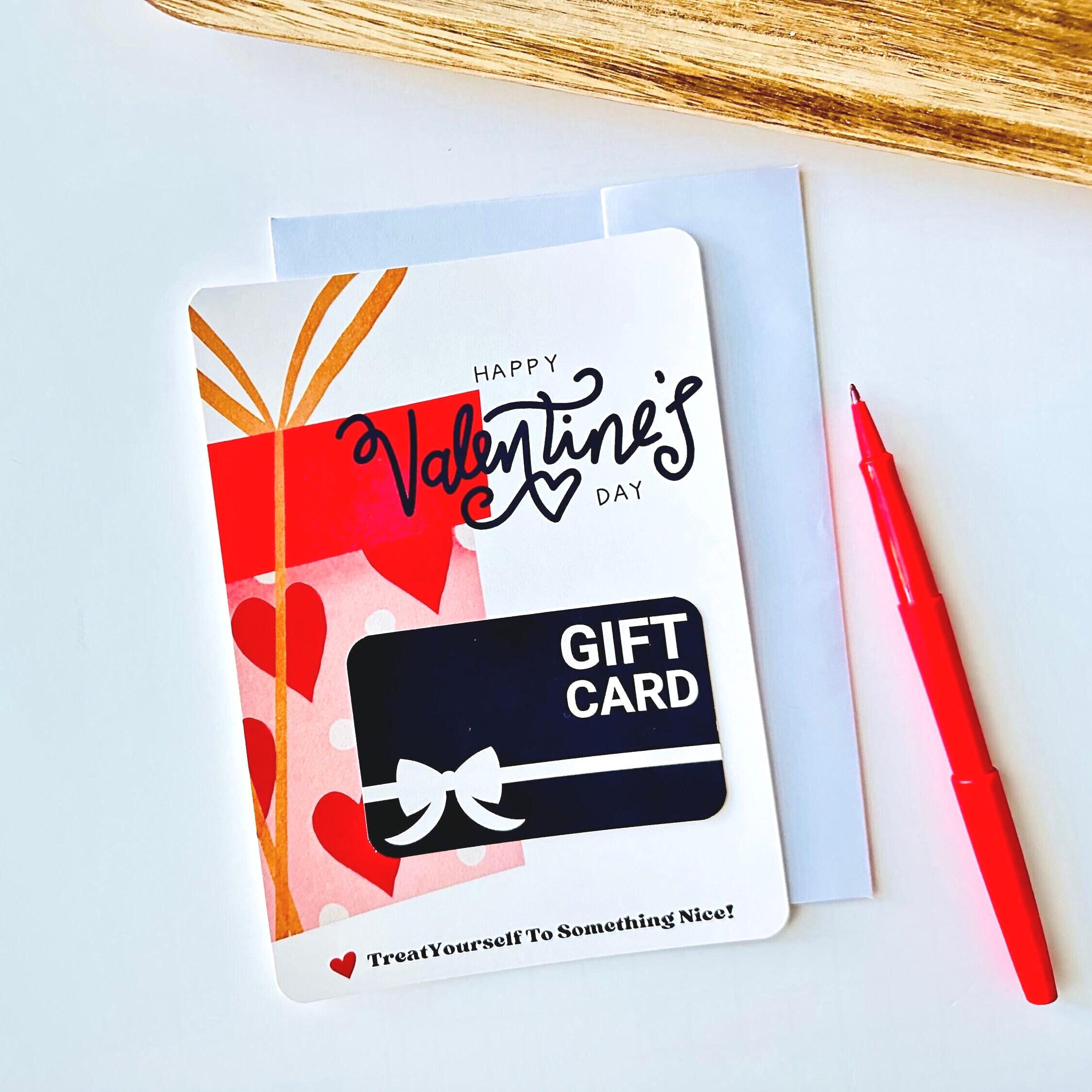 Valentines Day Teacher Gift Card Holder for College Gifts