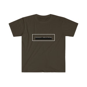 D20: Chaos Neutral Unisex Softstyle T-Shirt