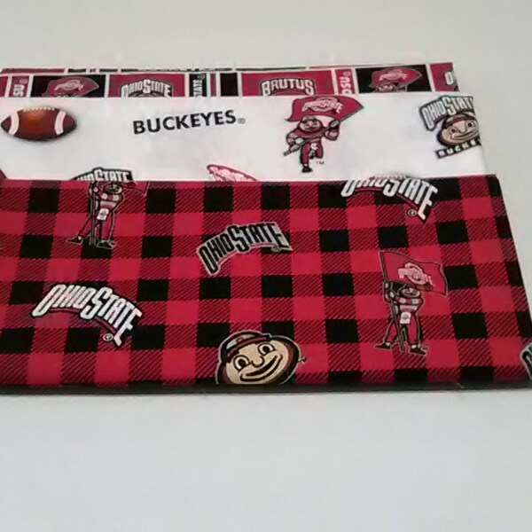 Bandiera Deluxe NCAA Ohio State University 3x15 Cm - Asciugamano Ufficiale Wincraft Per Tifosi