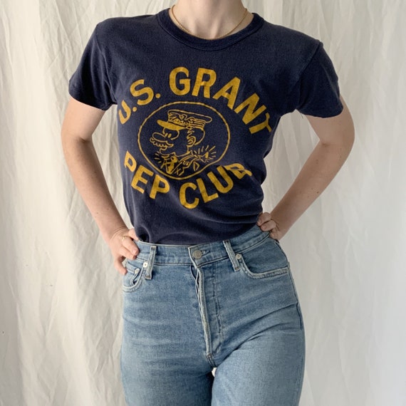 Vintage Cheerleader Tee - Vintage Clothing - Pep C