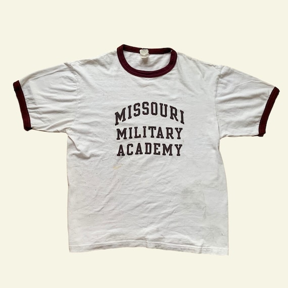 Vintage Missouri Military Tee - vintage military t
