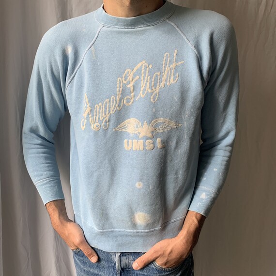 1960s Vintage Raglan Sweatshirt - 60s vintage swea
