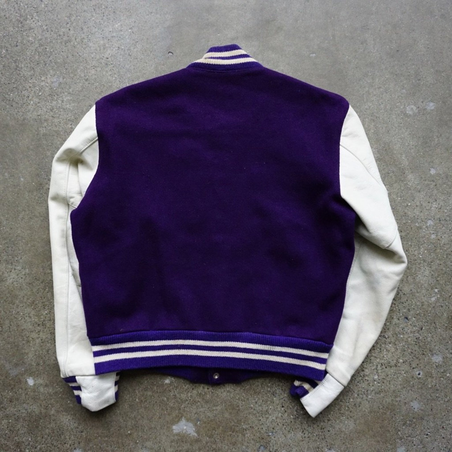 Vintage Letterman Jacket Purple Letterman Jacket Vintage Etsy