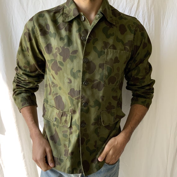 Vintage Camo Shirt - Vintage Camo Jacket - Vintage