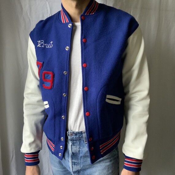 Vintage Letterman Jacket - Letterman Jacket - Vint