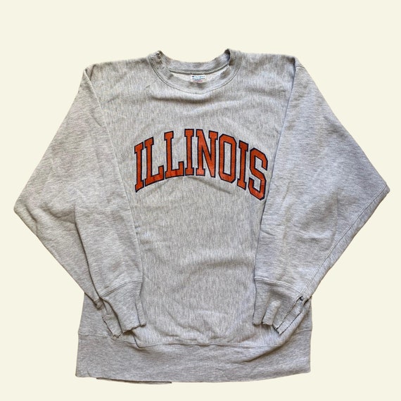 Vintage Illinois sweatshirt - vintage hoodie - vin