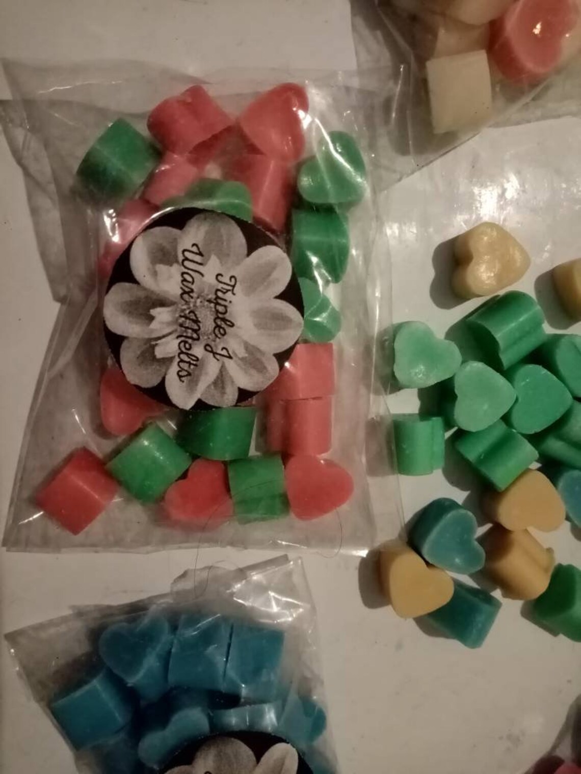 Mini heart Wax melt wholesale wax bundle 20 packets of 25 Etsy