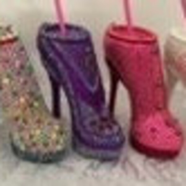 bling strappy heels
