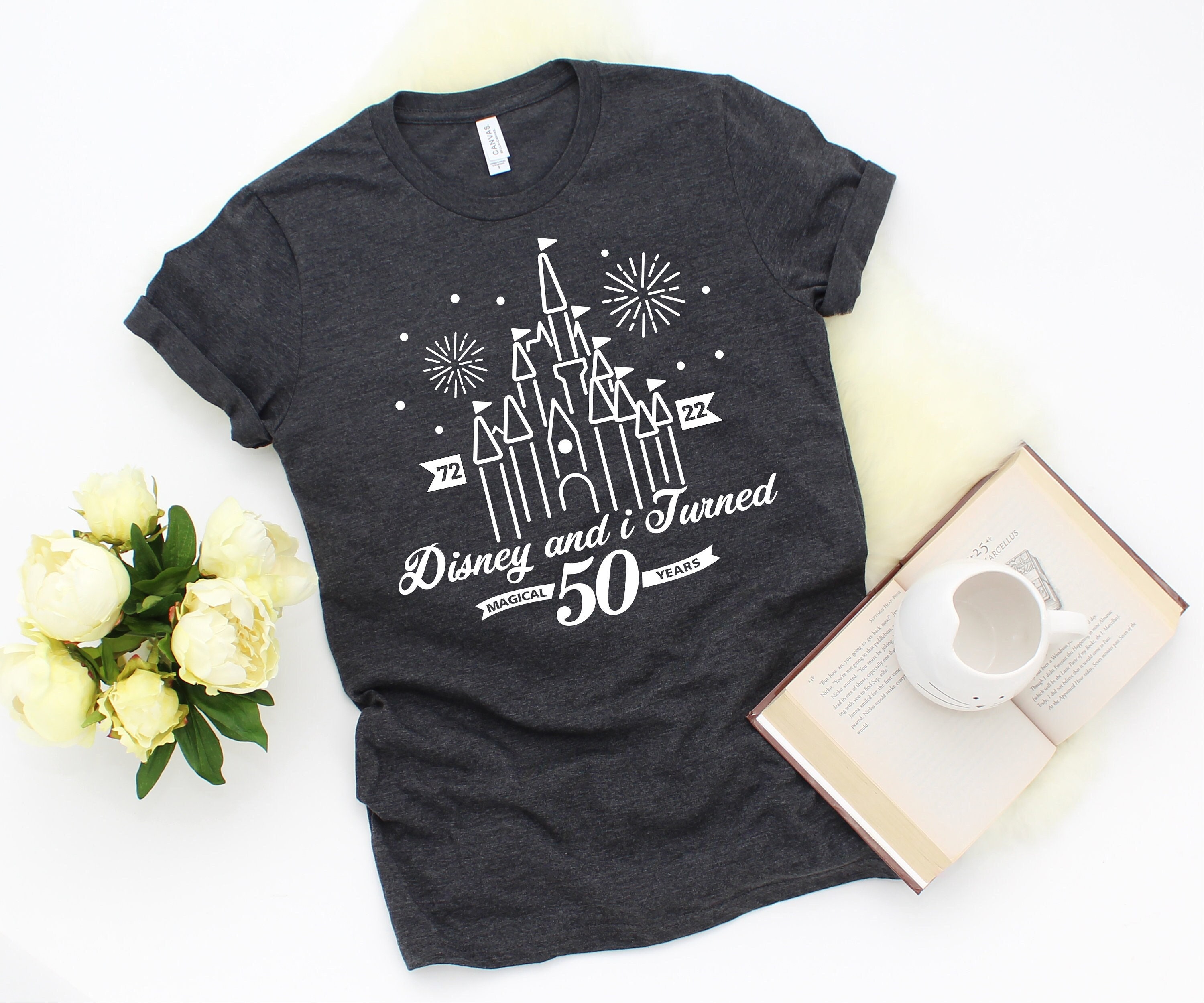 Discover Walt Disney World 50th Anniversary 2022 Shirt, Womens Disney Shirt, Disney Castle Shirt