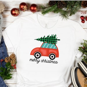 Christmas Tree Truck Shirt: Farm Fresh Xmas Tee