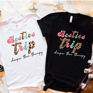 Besties Trip T-Shirt: Girls Vacation Cruise Squad Shirt