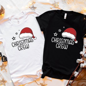 Christmas Crew Shirt: Family Holiday Matching T-Shirt