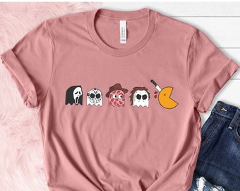 Halloween Killers Ghost Shirt: Horror Movie Characters Tee