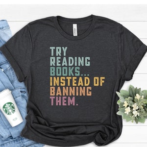 Read Books Instead T-Shirt: Book Lover Gift, Bookworm Clothing