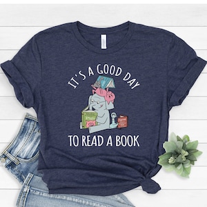 Its A Good Day To Read Shirt, Books Shirt, Librarian Shirt, Read More Books, Bookish Shirt, Book Lover Teacher Shirt, Piggie Elephant Shirt