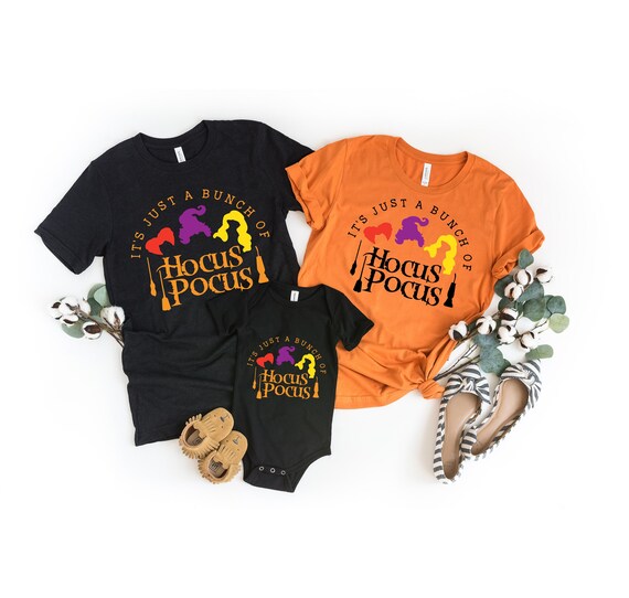Hocus Pocus Shirt: Halloween Family Party Sanderson Sisters Tee