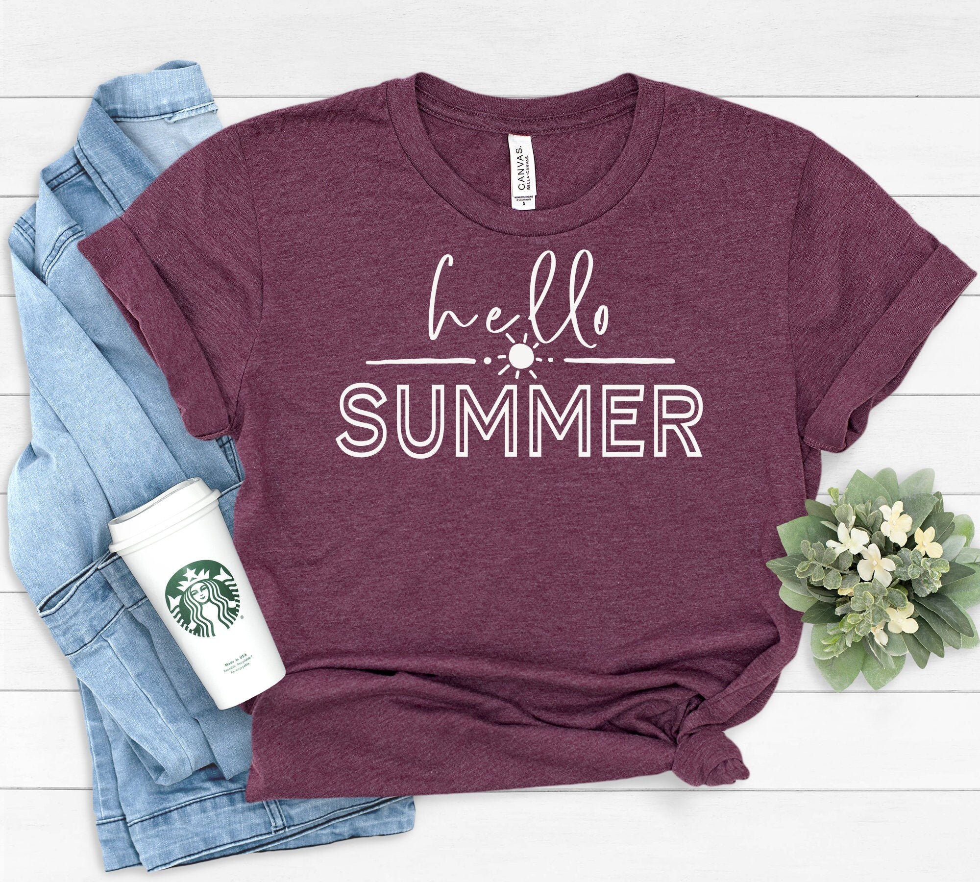 Vacation T shirt Summer Season Shirt Birthday Trip Shirt Hello Summer Shirt Summer Shirt Season Shirt Summer Lovers Shirt