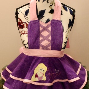 Toddler Princess Rapunzel Apron, Tangled