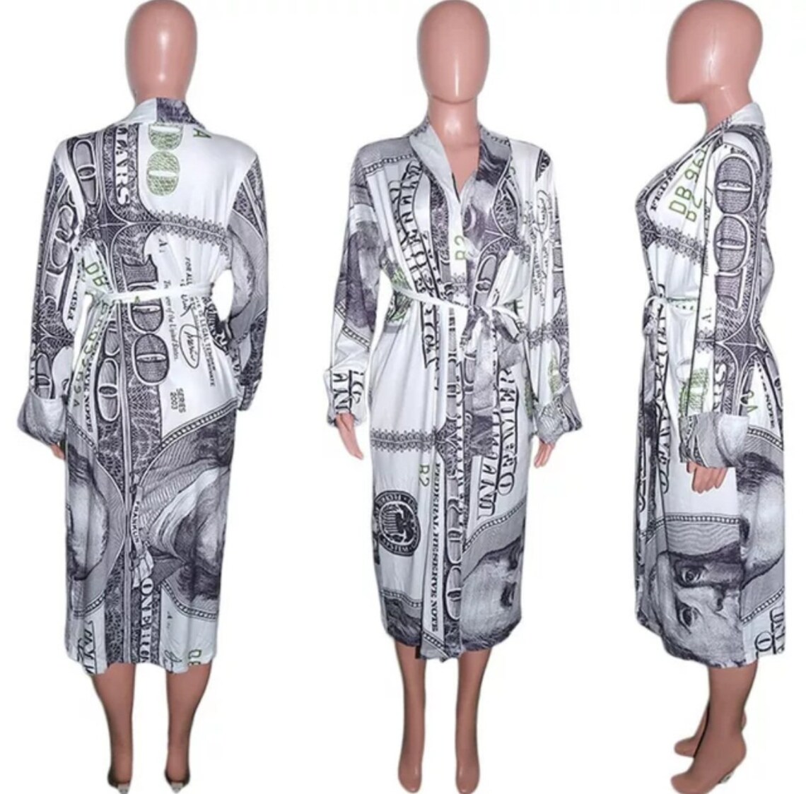 satin money robe