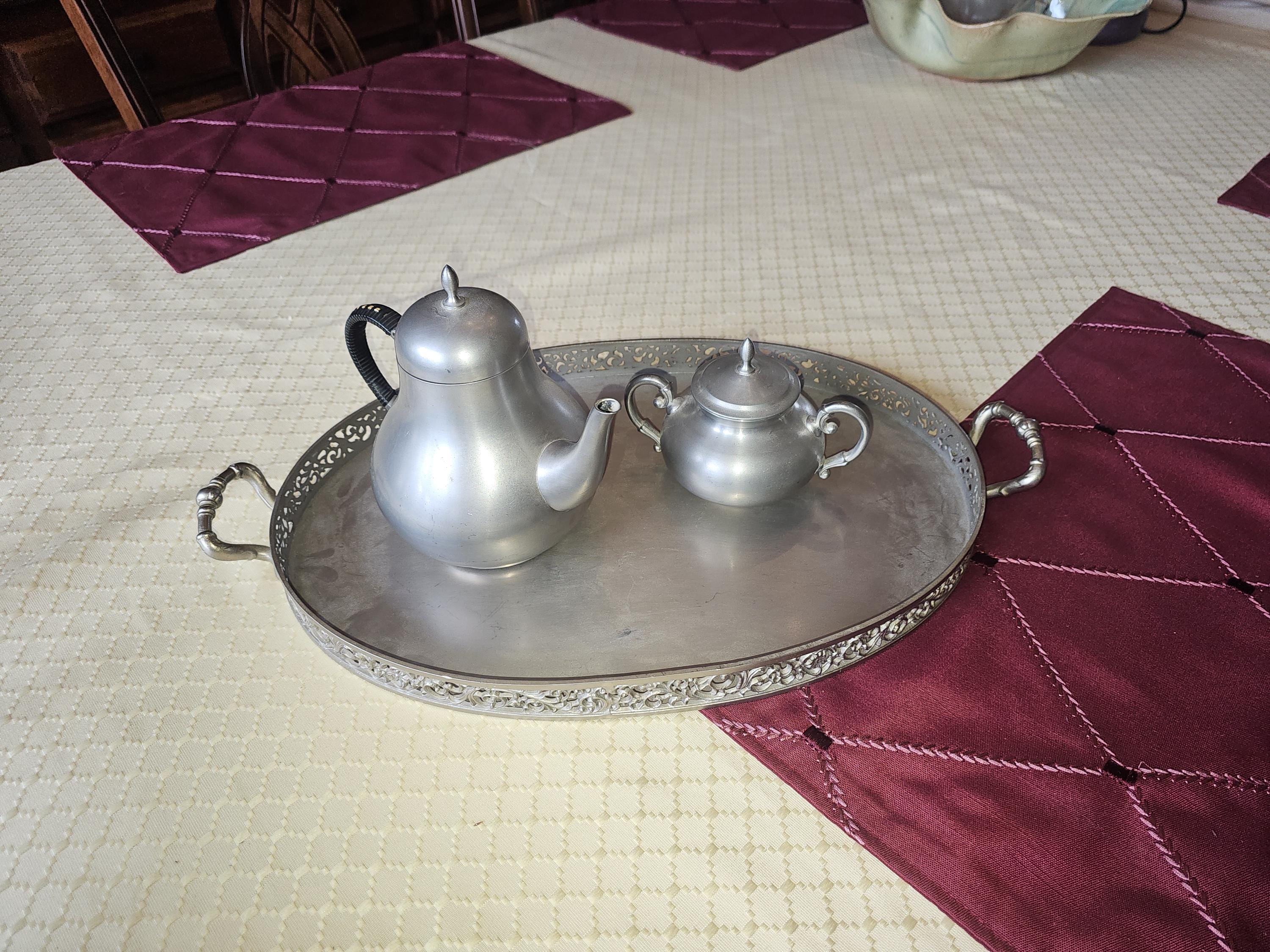 Pewter tea set - Etsy 日本