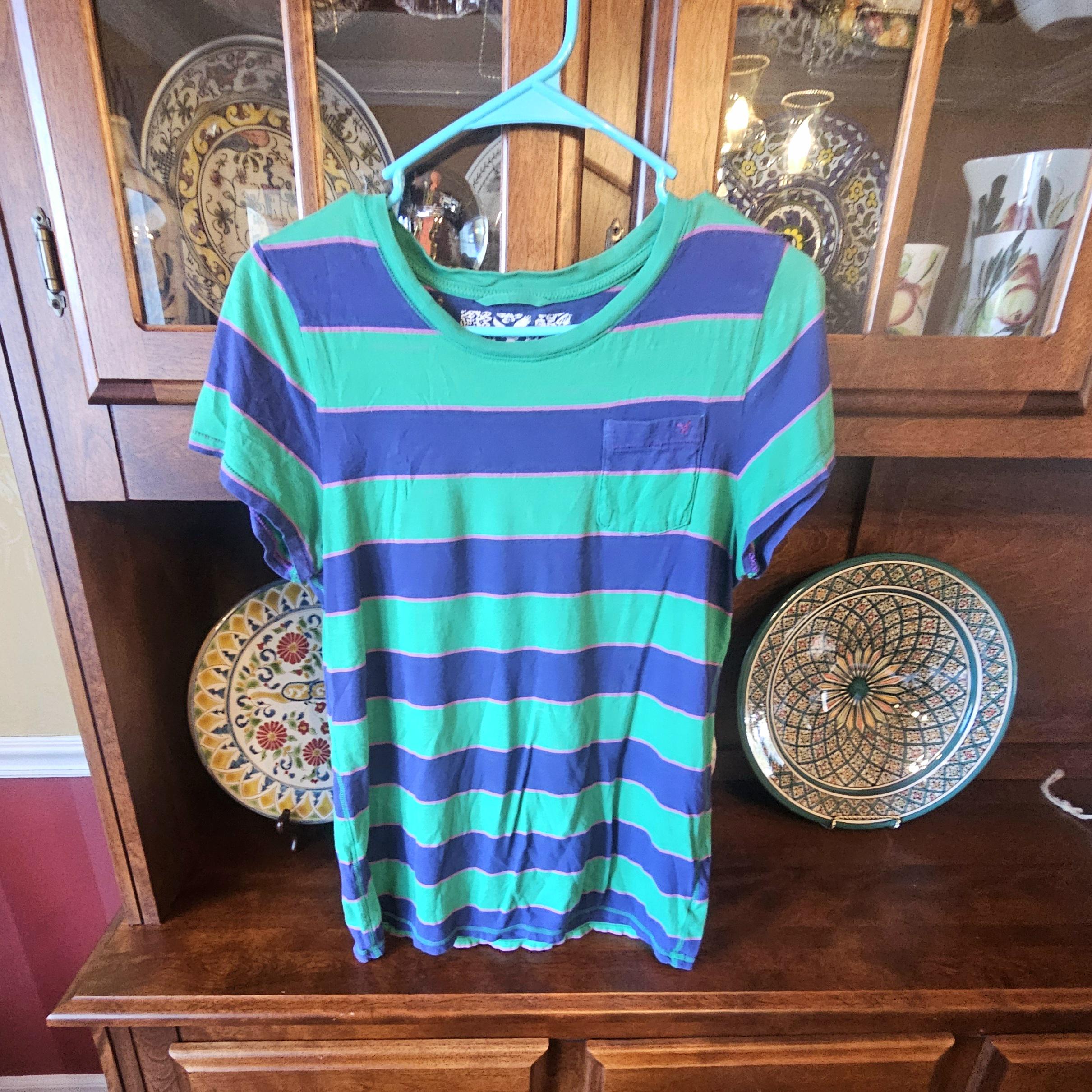 2000s Striped Shirt - Etsy