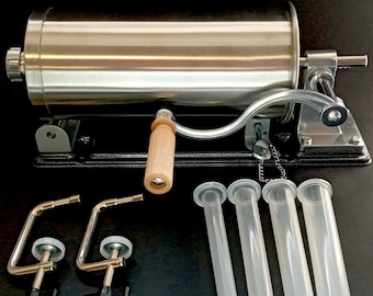 Horizontal Sausage Stuffer 3kg Filler Sausage Syringe Homemade Sausage