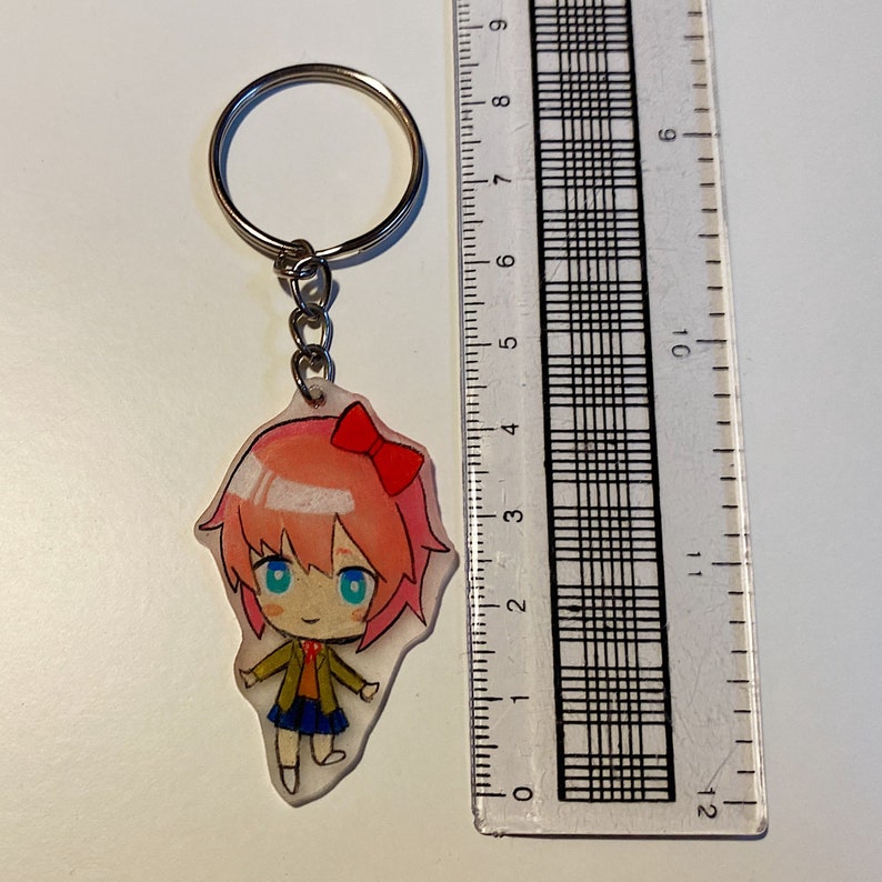 Doki doki literature club chibi keychains Etsy