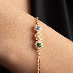 Birthstone Jewelry Gift, Birthstone Bracelet for Women, Birthstone Gifts, Handmade Bracelets for Women, Christmas Gift Friends Women