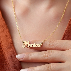 Monica name necklace shop