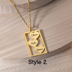 Personalized Sterling Silver Heart Name Necklace: Mom & Kids Jewelry