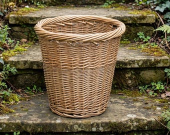 Willow Antique Wash Waste Paper Bin