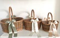 Willow Confetti Baskets, Shopper Basket, Confetti Willow Basket, Willow Basket, Wedding Basket, Confetti Basket, Quality Willow Basket