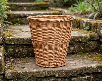 Willow Light Steamed Waste Paper Bin