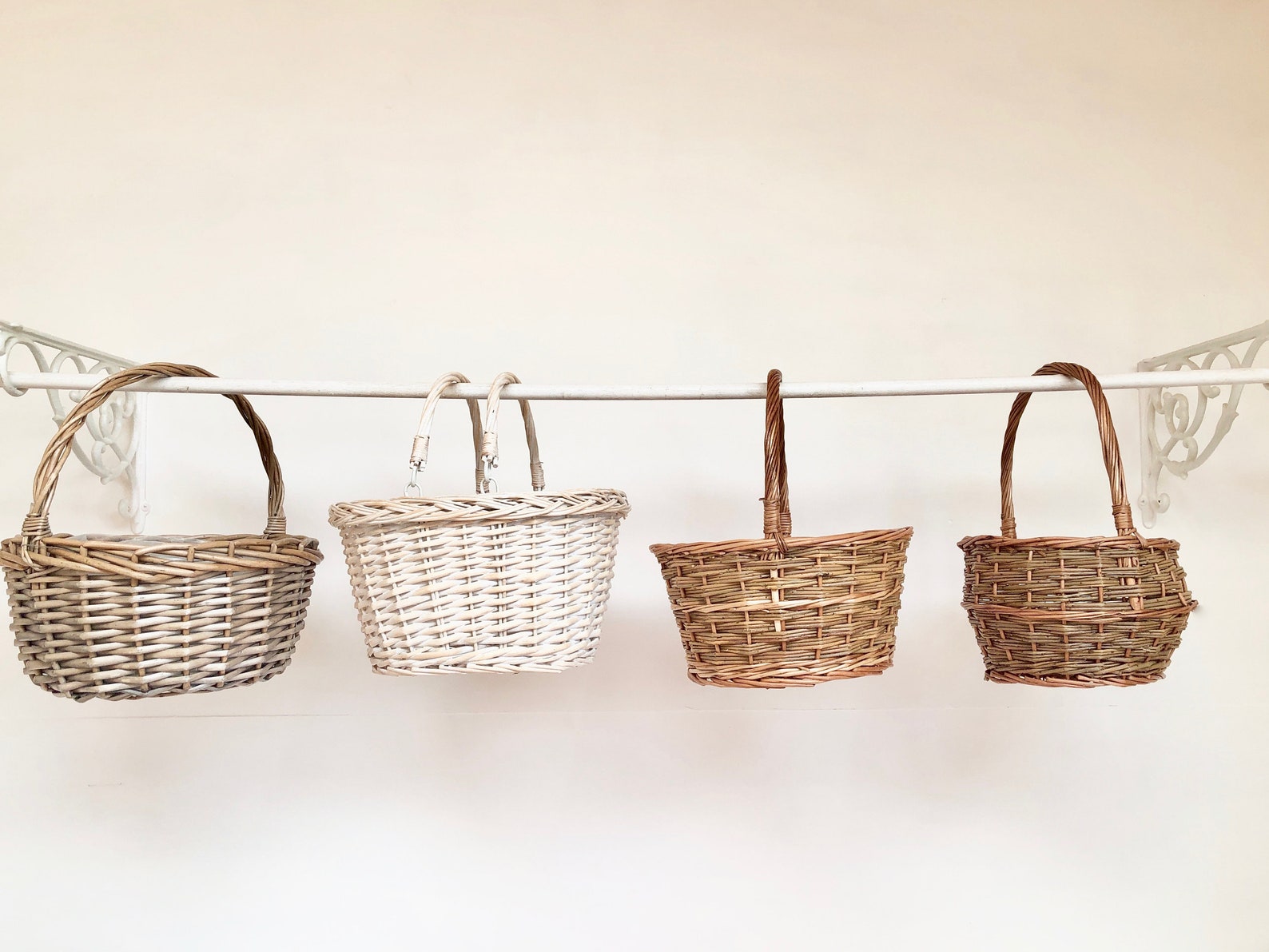 Large Confetti Baskets Baskets to Distribute Confetti Etsy