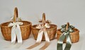 BACK IN stock, Flower Girl Basket, Confetti Willow Basket, Willow Basket, Wedding Basket, Confetti Basket, Childs basket