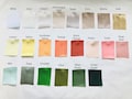 Ribbon Color Swatch Sample for Color Matching