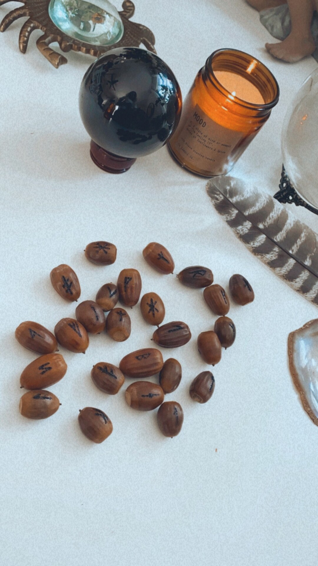 Acorn Runes Viking Runes Futhark Witchcraft and Magic Secret Writing ...
