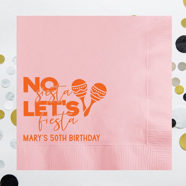 Birthday Napkins Etsy