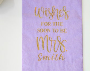Bridal Shower Baby Shower Eid Set of 25 Personalized Napkins Custom Napkins Birthday Napkins Wedding Napkins Event Napkins