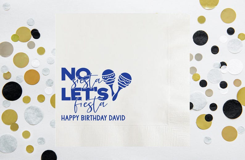 houseofnapkin Personalized Napkins - Thumbnail 3