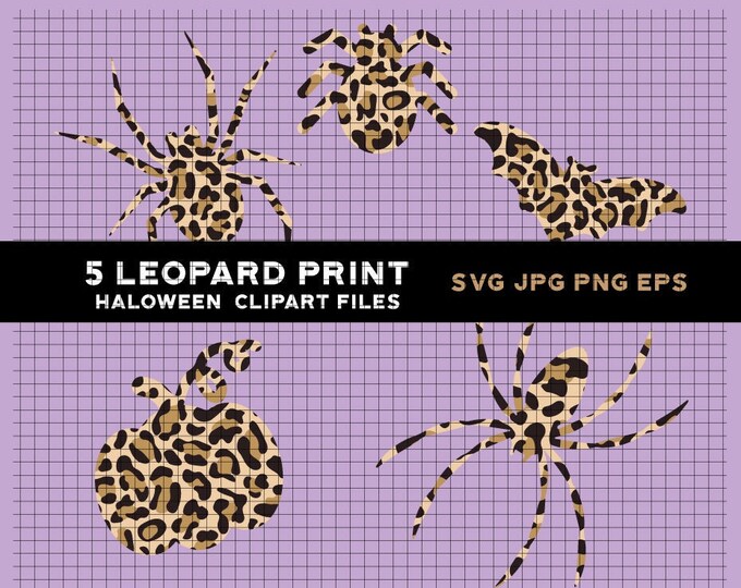 Leopard Bat Pattern Svg, Bat Cheetah Pattern Svg, Halloween Digital ...