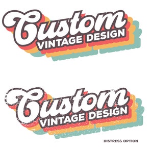 Png SVG Custom Vintage Shirt Design, Custom Ombre 70's Design, Vintage t-Shirt, 70s custom Design. Colorful Vintage Design, Rainbow effect