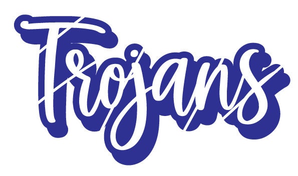 Go Trojans. Trojans SVG Png Jpg Eps and Dxf Cut File Trojans - Etsy