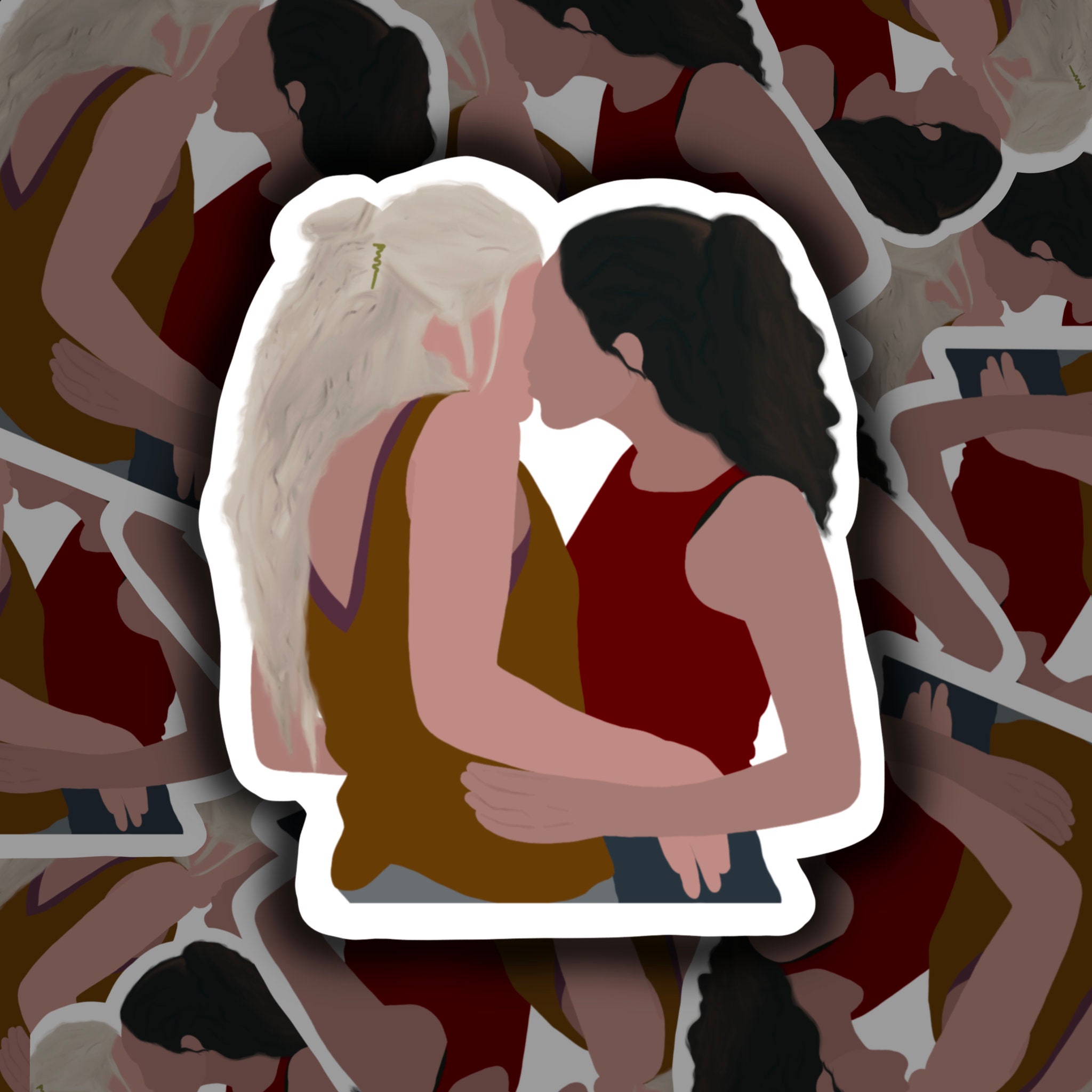 Shelby and Toni Kiss - The Wilds