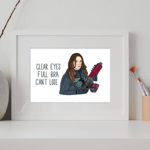Wynonna Earp 'Clear Eyes, Full Bra, Can’t Lose' Saison 4 6x4 » Print