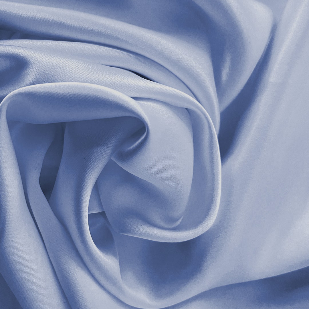 Sunday Smock in Bahama Blue Charmeuse Silk
