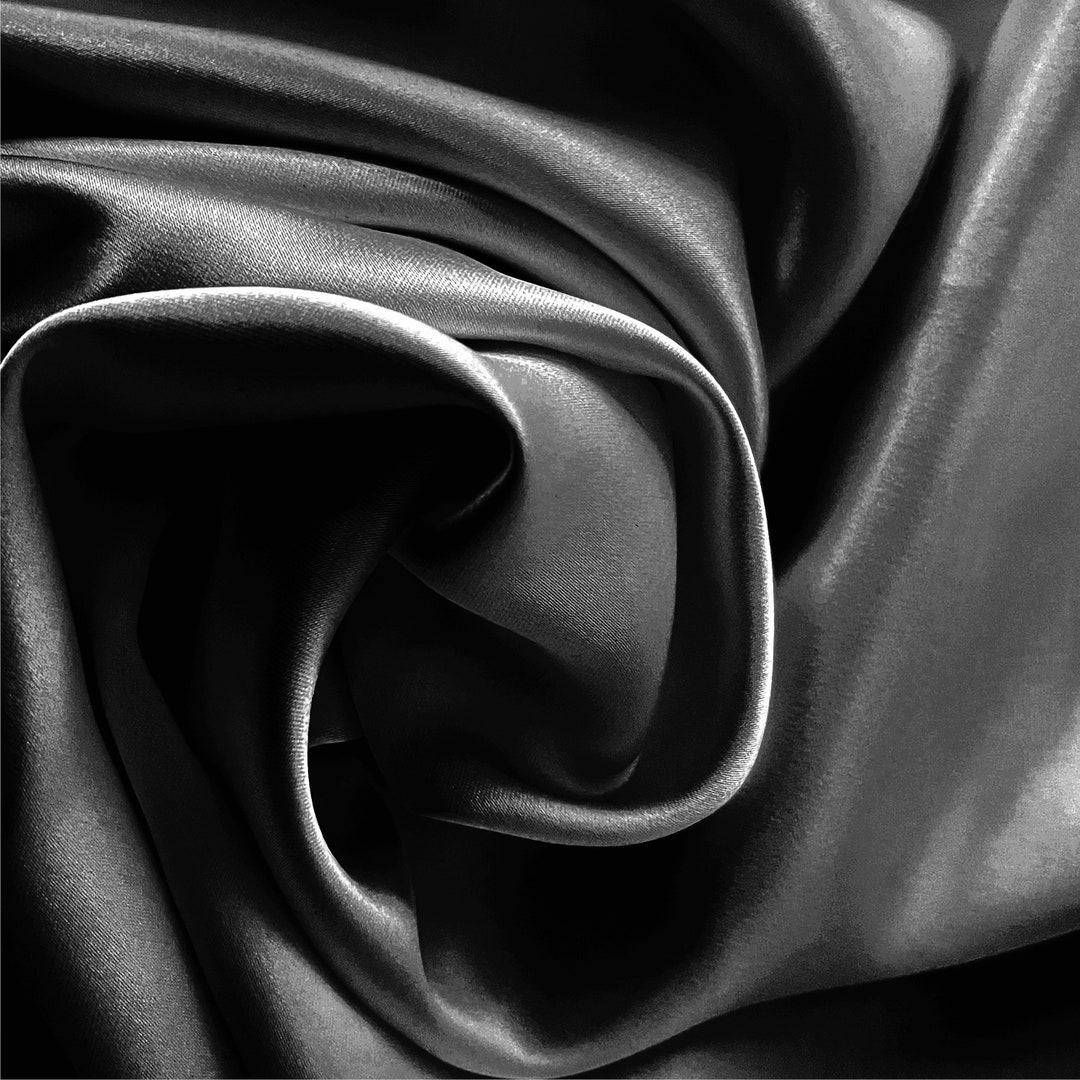 STRETCH 20 Momme Silk Charmeuse Fabric BURNT AMBER 95 Percent Mulberry