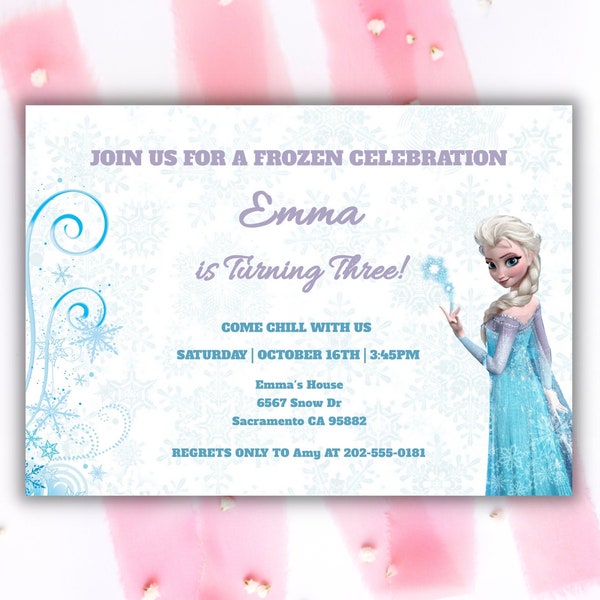 Frozen Tea Party Etsy